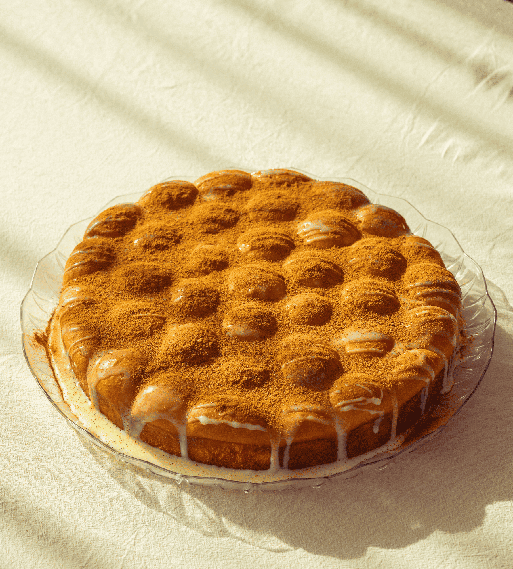 Honeycomb with Condensed Milk & Cinnamon